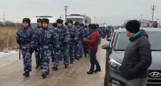 Протесты против строительства мусоросжигательного завода под Казанью