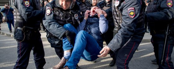 Repressionen gegen Teilnehmer der Anti-Korruptions-Aktion vom 26. März 2017