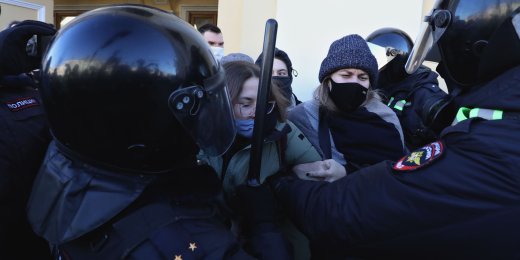 Detentions across the country: the results of protests against the war with Ukraine on February 24-27