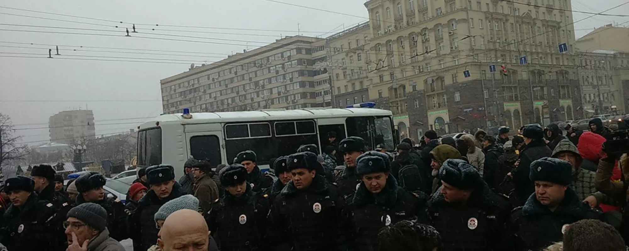 Задержания на «Марше перемен»