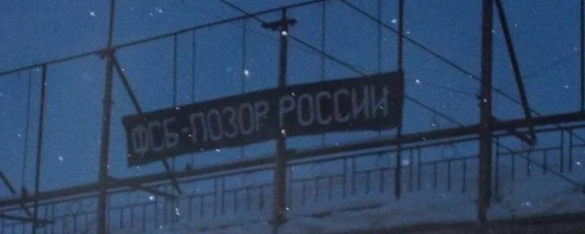 В Иваново полицейские задержали местную жительницу из-за баннера «ФСБ - позор России»
