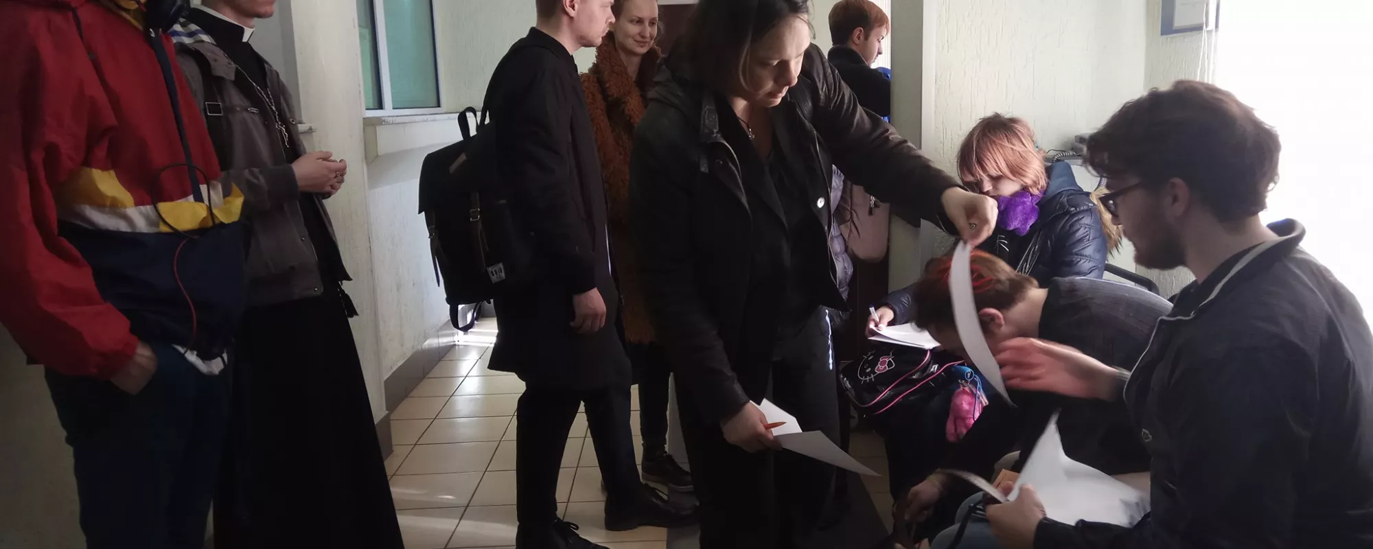 Задержанных в Петербурге ЛГБТ-активистов отпустили из полиции