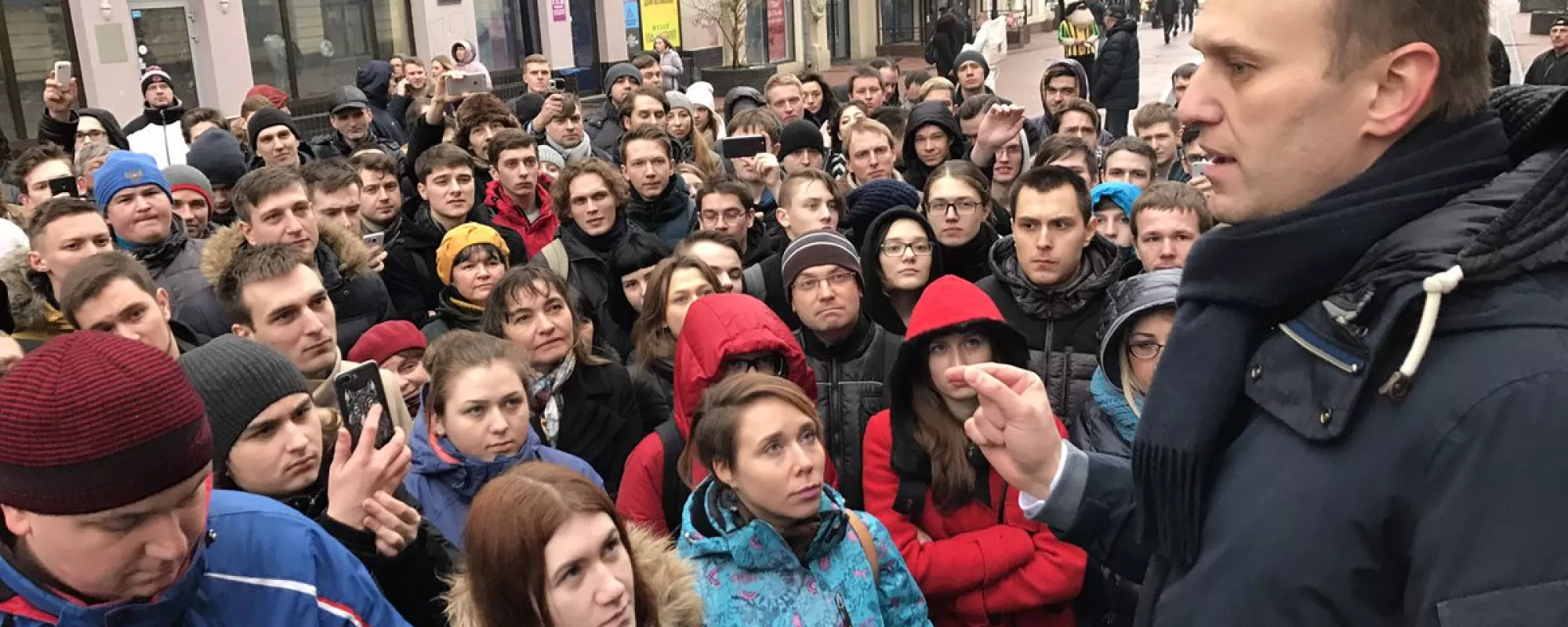 В Нижнем Новгороде Навального не пустили в заранее арендованное помещение