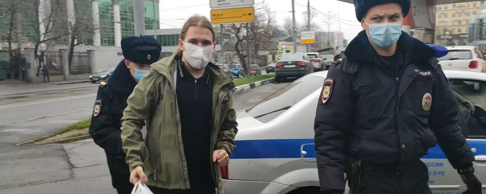 В Москве журналисту газеты «За права человека» назначили 8 суток ареста