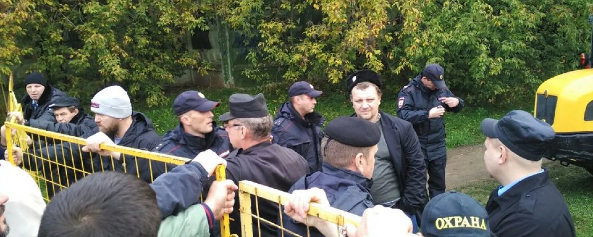 На противника строительства стадиона на Лодочной улице напали неизвестные