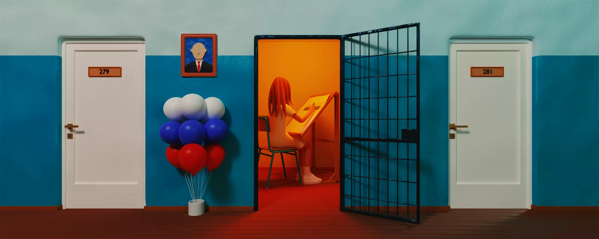 The father-to jail, his daughter-orphanage