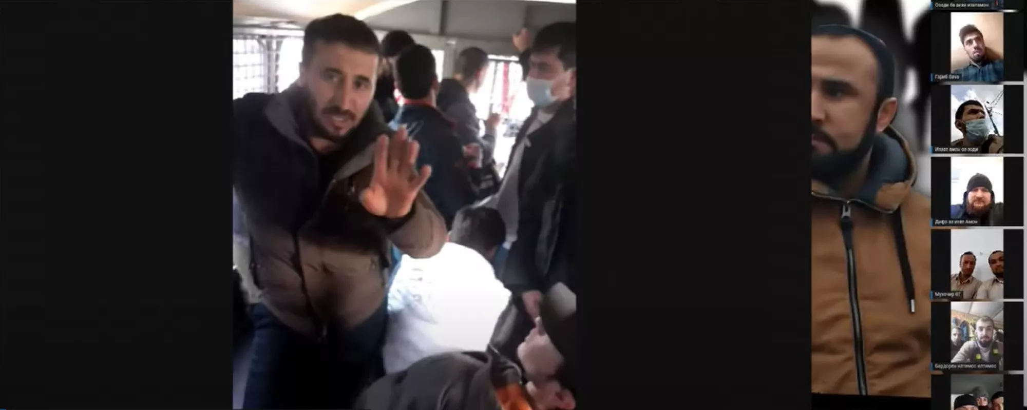 У посольства Таджикистана задержали участников собрания в поддержку правозащитника Иззата Амона