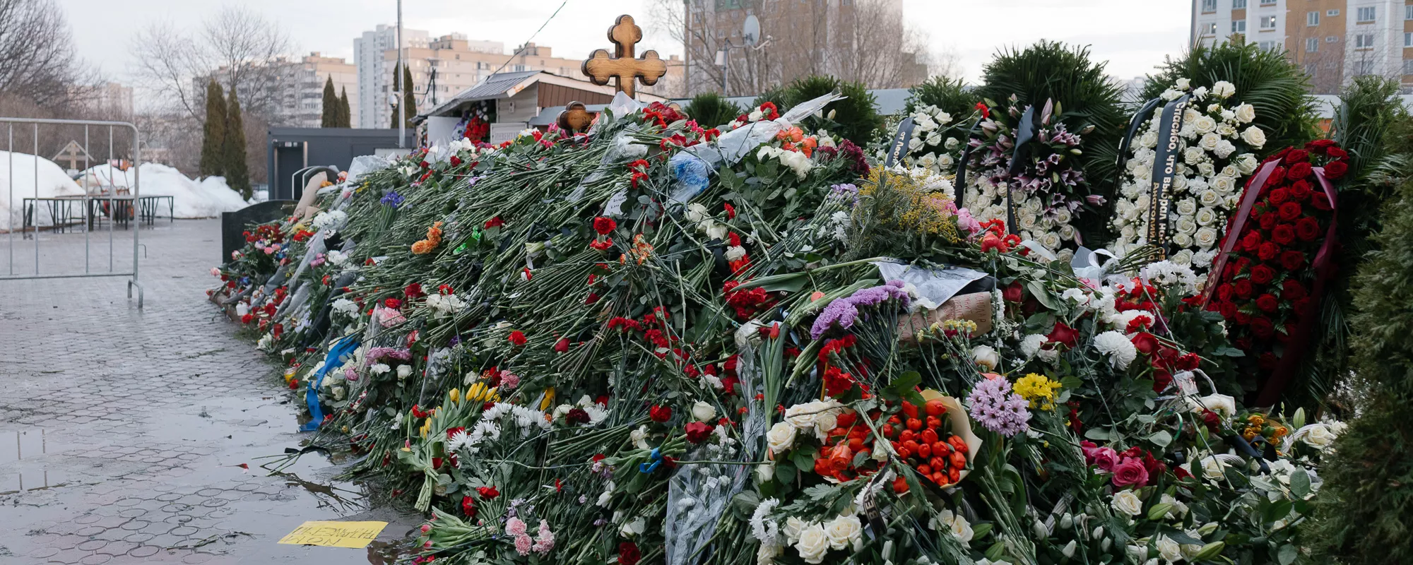 «Настоящая Россия - здесь, в этой очереди. Она другая». Что говорят люди у могилы Навального
