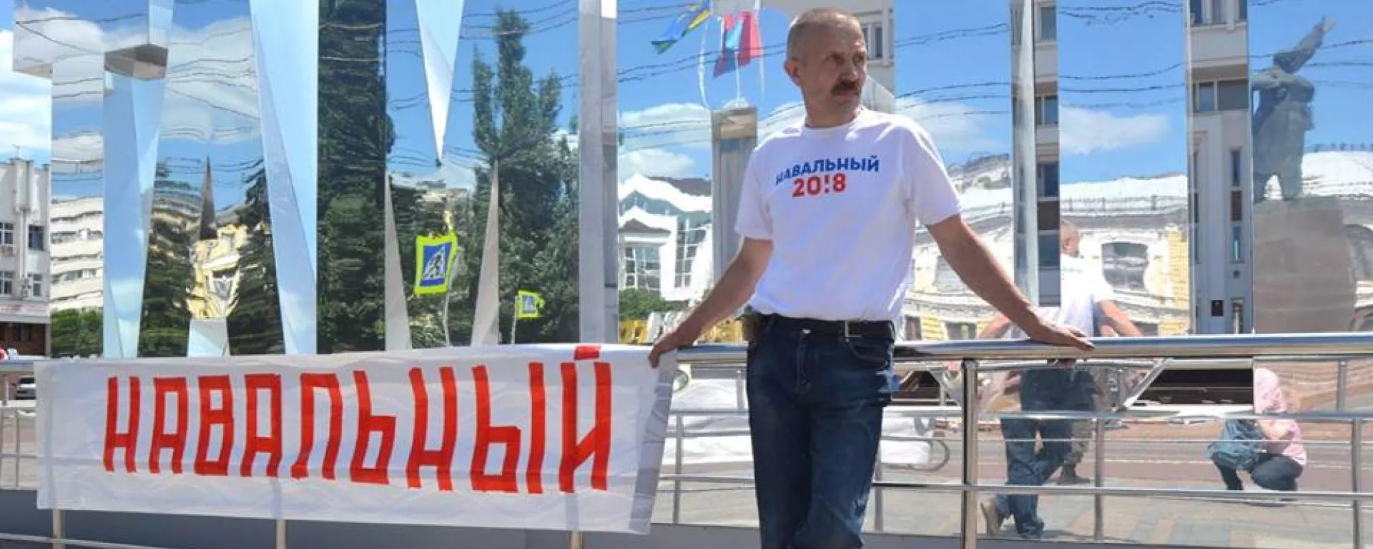В Тамбове активиста задержали на выходе из спецприемника, где он отбывал арест