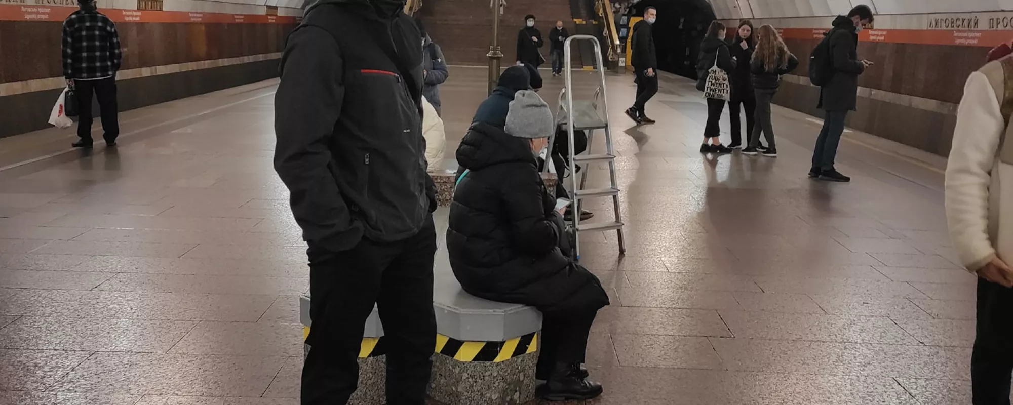 В Петербурге правозащитник Динар Идрисов заметил слежку за собой