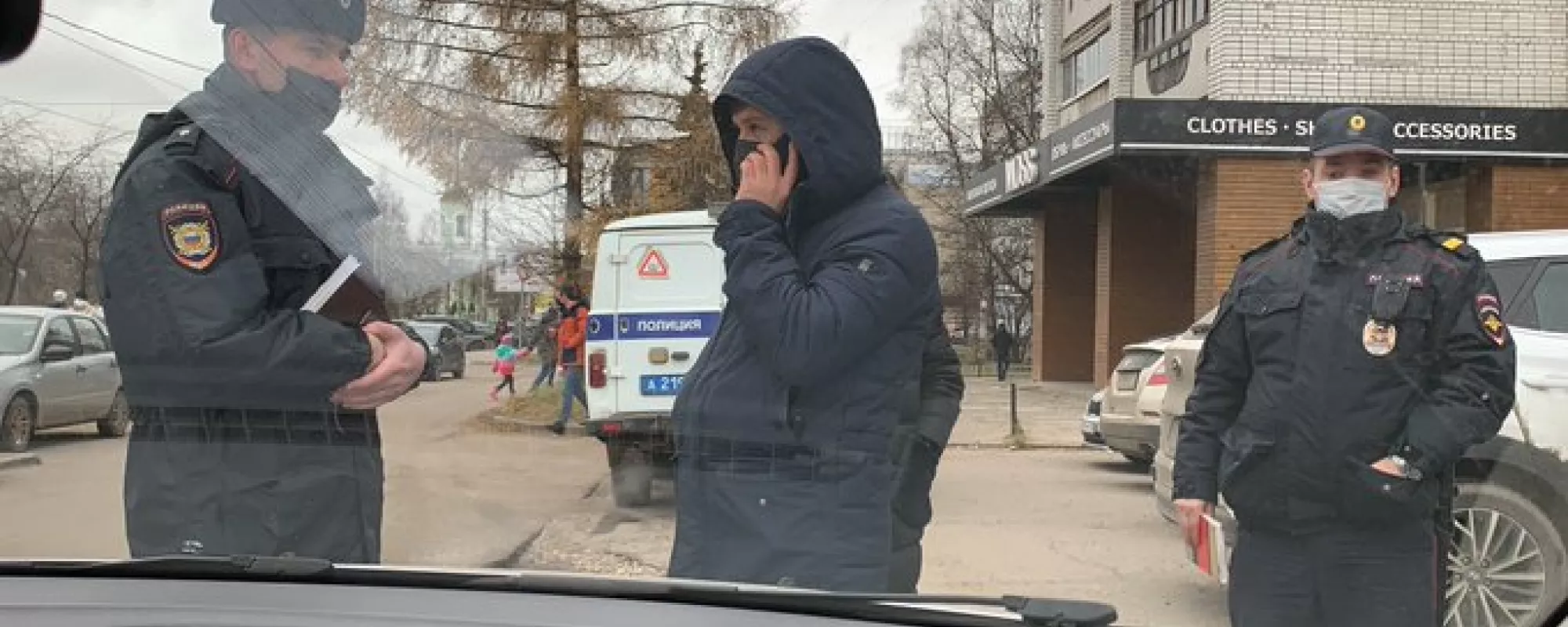 В Вологде полицейские задержали участников профсоюза «Альянс врачей»
