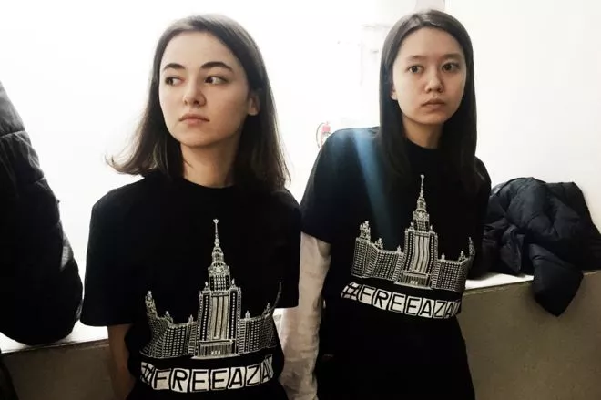 Фариза Дударова и Марина Ким / Фото со страницы журнала DOXA в фейсбуке