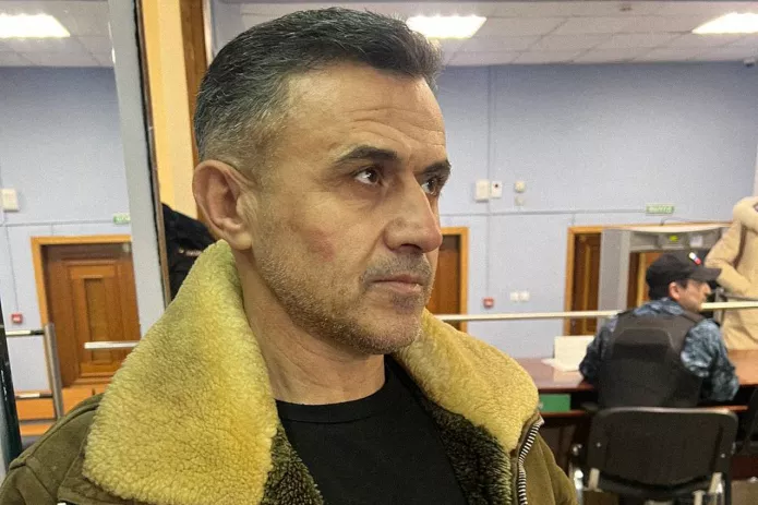 <em>Ashabali Alibekov, following his detention in Kazan, on February 20, 2024 / Photo courtesy of Ashabali Alibekov</em>