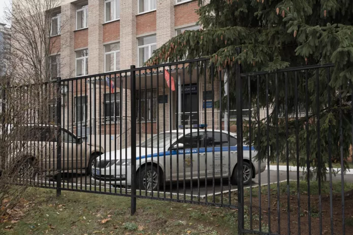 The 36th Police Precinct of Saint-Petersburg / Photo: Ksenia Maksimova for OVD-Info