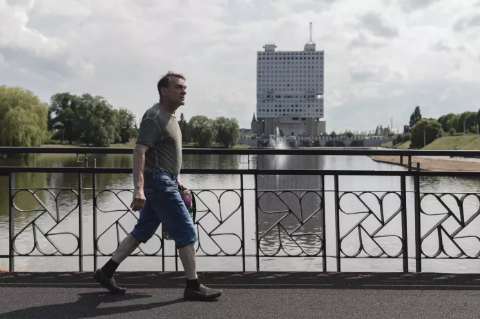 Игорь Барышников в Калининграде / Фото: ОВД-Инфо