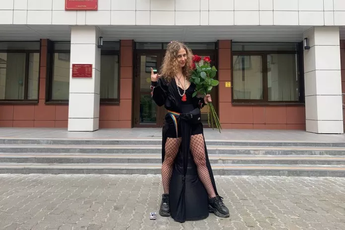 Мария Алехина после приговора, 10 сентября 2021 года / Фото из инстаграма Алехиной