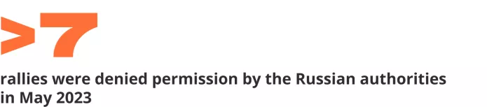 Repressions report: May 2023 | OVD-Info
