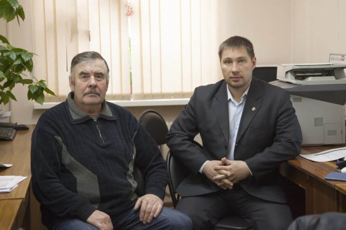 Леонид Ладанов и его адвокат Сергей Кудымов / Фото: Елена Истомина, «Общественный вердикт»