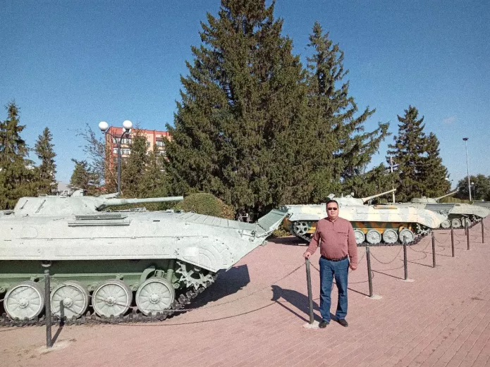Игорь Санджиев в Казахстане / Фото из личного архива