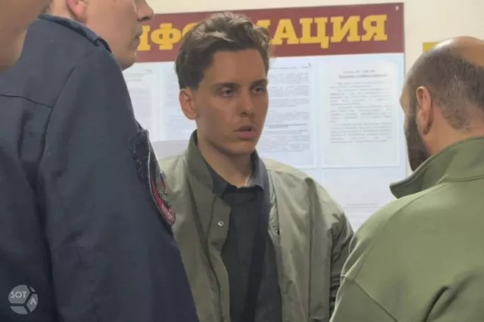 Vladislav Azarochkin in court / Photo: SOTAvision