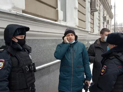  Давление на журналистов перед протестами 31 января 
