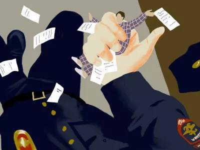  Надели наручники, обвинили в «защите нацистов»: в Петербурге полиция применила силу к сотрудничающему с _у 