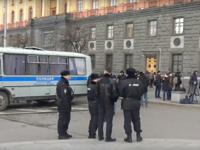 Список задержанных на пикетной очереди у здания ФСБ в Москве 14 марта 2020 года
