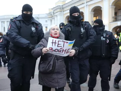  Списки задержанных в связи с акцией против войны с Украиной 24 февраля 2022 года 
