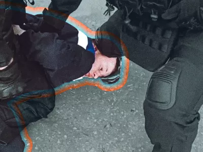  После жесткого задержания Сергея Баканова уволили с завода и стали травить. Сегодня его приговорили к 2,5 годам условно 