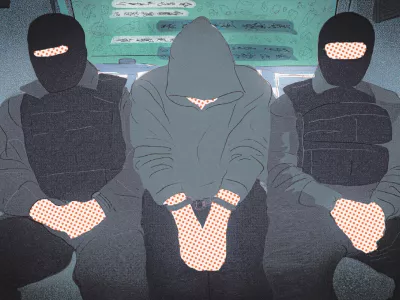  «Ничего маме не говори про „газель“, чтобы она не волновалась». В Екатеринбурге силовики избили студента, пытаясь добраться до его мобильного 