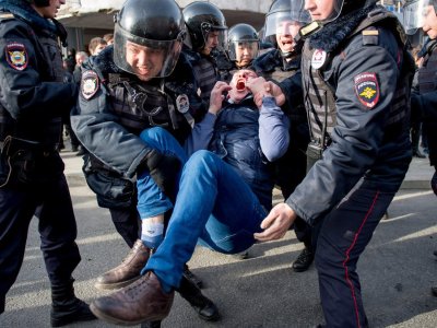 Repressionen gegen Teilnehmer der Anti-Korruptions-Aktion vom 26. März 2017