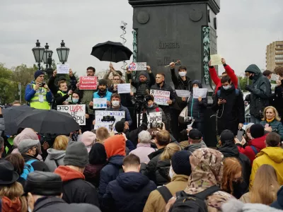  Акции против фальсификаций на выборах 25 сентября 2021 года. Онлайн задержаний 