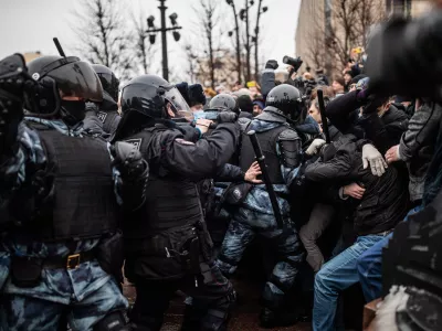 Protesters accused of violence against representatives of the state 