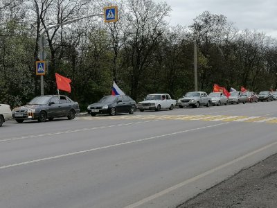 Автопробег 9 мая в Новошахтинске / Фото: Александр Гармашов