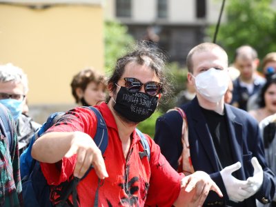      Список задержанных у суда после приговора по делу «Сети» в Петербурге 22 июня 2020 года
    