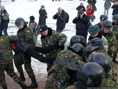  Комитет против пыток о массовых задержаниях в Нижнем Новгороде 