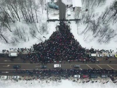 Протест против мусора в Подмосковье