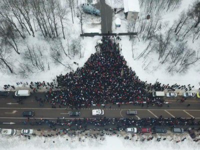 Протест против мусора в Подмосковье