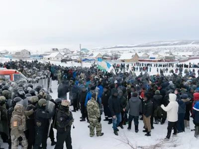  Протест «черного люда»: репортаж о противостоянии в башкирском Баймаке 