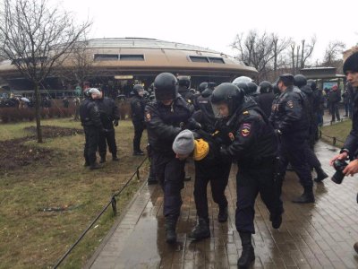 Задержания на акциях #Надоел в России