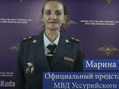 Лариса Кривоносова в образе Марины Вульф / Скриншот видео «Виталий Наливкин предотвратил теракт» 