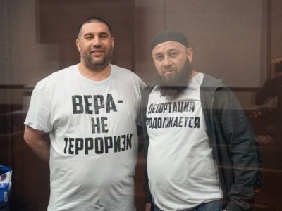 Тимур Ялкабов и Ленур Сейдаметов в суде 22 марта 2022 года / Фото: «Крымская солидарность»