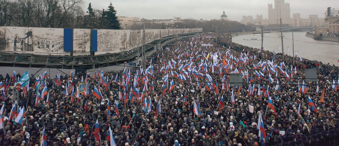 Акции памяти Бориса Немцова. Онлайн