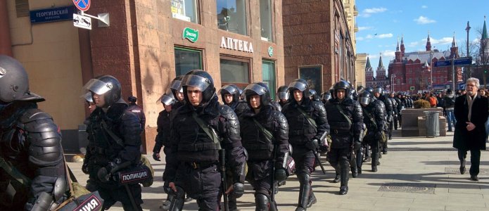 Задержания на «АнтиДимоне» в Москве