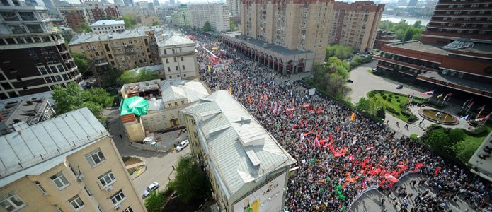 Задержания в Москве 06.05.2012