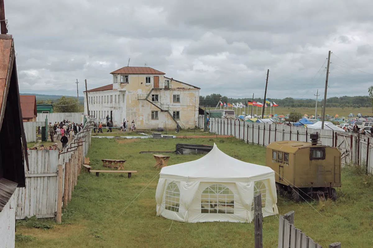 ‘Pilorama Festival’ at the Perm-36 museum, Kuchino village, Perm region, 2010 / Photo: Perm-36 museum Facebook page