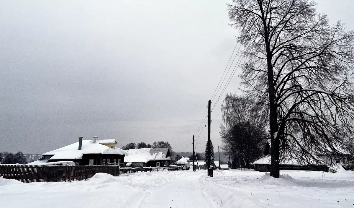 The village of Strelka