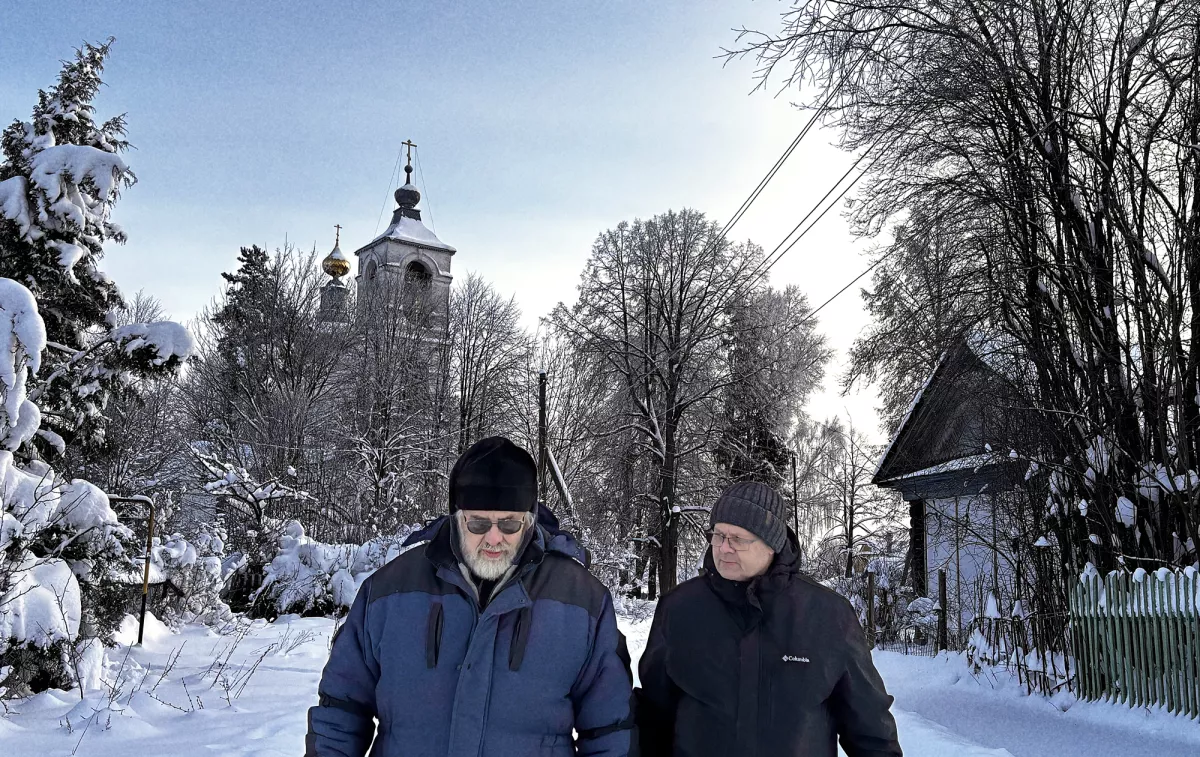 Father Alexander and Gregory Winter