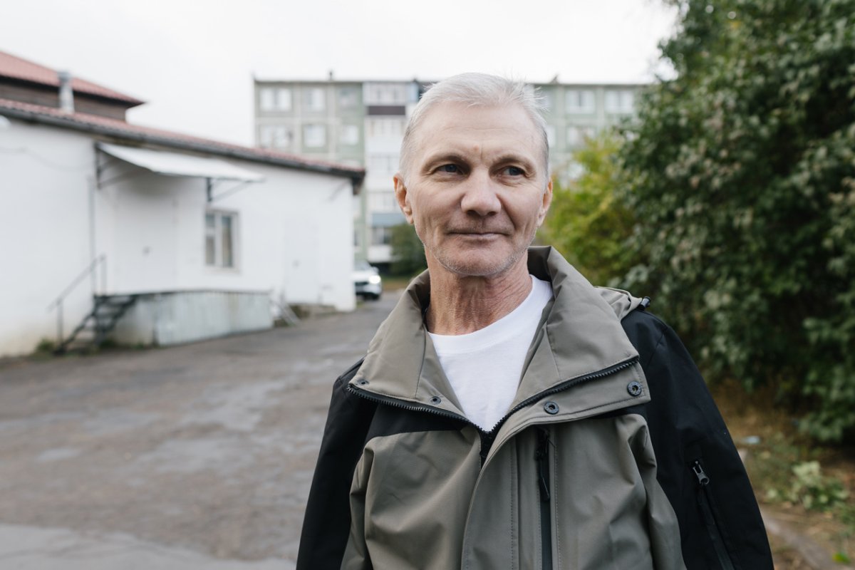 Алексей Москалев в Ефремове, 16 октября 2024 года / Фото: ОВД-Инфо